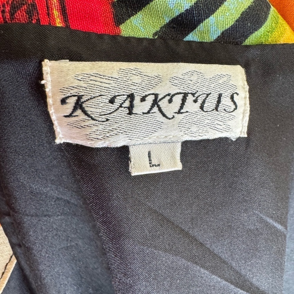 KAKTUS Vintage Abstract Picasso Print Jacket size L - Picture 7 of 7
